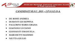 candidati rsu 2015 – ipsseoa