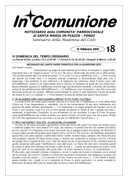 clicca qui - Parrocchia di Santa Maria in Piazza - Fondi(LT)