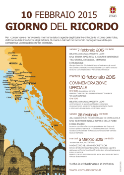 Manifesto del Comune di Como