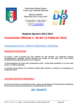 Qui - FIGC Avellino