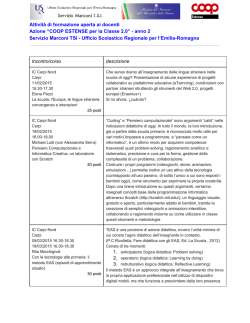 presentazione dei contenuti