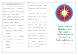 Introduttivo Roma 7/10 maggio di Marzia Pileri