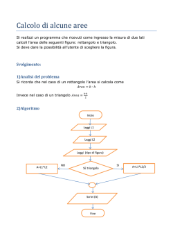 Calcolo di alcune aree