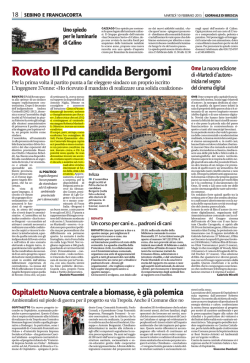 GBS 10 Febbraio 2015 - Semplicemente per Rovato