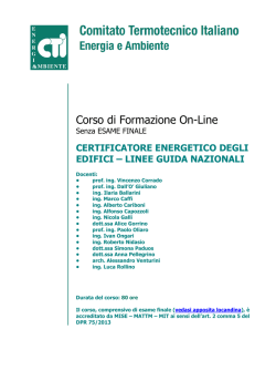 certificatore energetico degli edifici