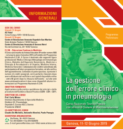 Scarica il programma preliminare