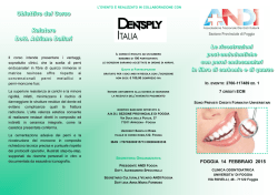 Le ricostruzioni post-endodontiche con perni endocanalari in fibra di