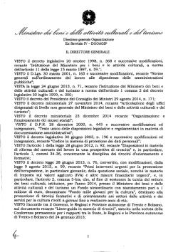 OR 150 Giovani Decreto direttoriale12 febbraio 2015 Bando 2