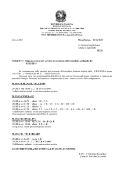 Assemblea sindacale 12-02-2015 - IC Padre Pio