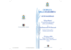 invito terzo pilastro