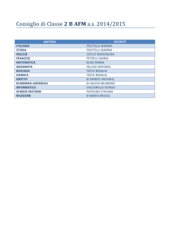 2B AFM - A. Fraccacreta