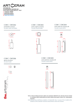Scarica scheda prodotto - PDF