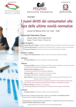 Universit&agrave; Telematica Pegaso