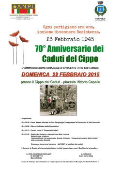 givoletto, 22 febbraio 2015