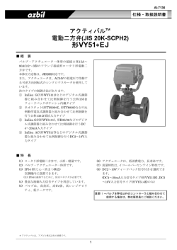 アクティバル 電動二方弁(JIS 20K