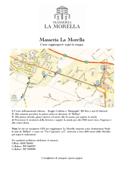 Piantina stampabile PDF - Antica Masseria La Morella