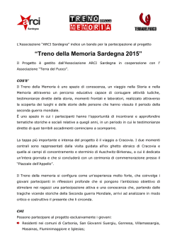 Bando - Comune di Masainas