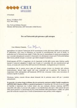 scarica il testo completo della lettera