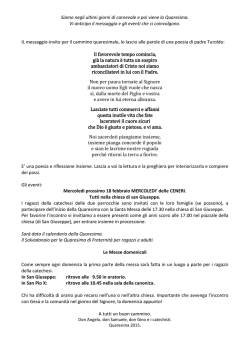 - Parrocchia S. Giuseppe e Parrocchia S. Pio X