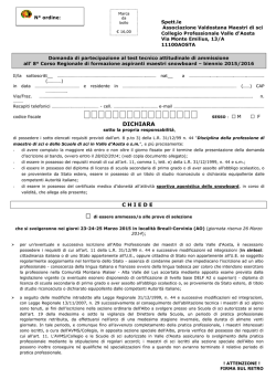 BIENNIO 2015-2016 PDF - Associazione Valdostana Maestri di Sci