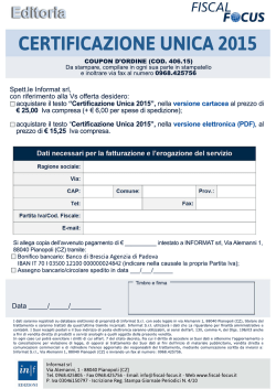 COUPON Certificazione Unica 2015.psd