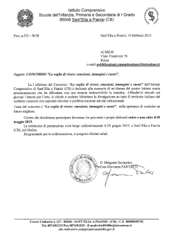La voglia di vivere: emozioni, immagini e suoni