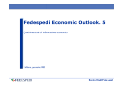 Fedespedi Economic Outlook. 5