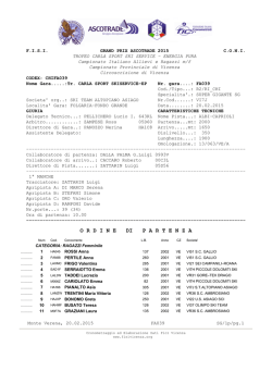 ordine di partenza - fa039