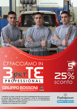 Gruppo Bossoni - Confartigianato