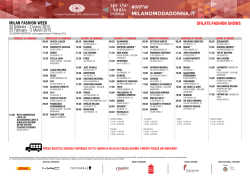 the calendar