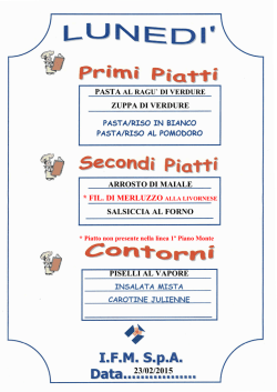 pasta al &ldquo;tuccu&rdquo; di funghi scaloppa agli asparagi