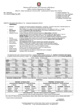 Nota del 16/2/2015 - Ambito Territoriale per la provincia di Bari