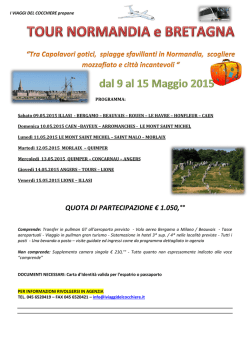 Tour Normandia e Bretagna