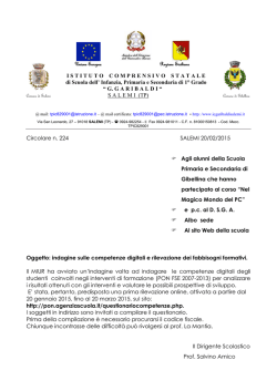 Circ. n. 224 questionario online alunni