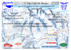 31` Trofeo Caduti della Montagna - sat