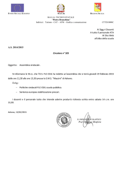 CIR 103 2014-15 Assemblea sindacale CGIL