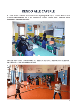 kendo_scuola caperle - IC 16 Valpantena