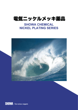 電気ニッケルメッキ薬品