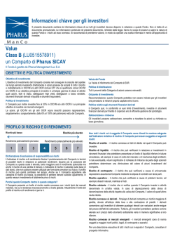 Key Investor Information: LU0515578911