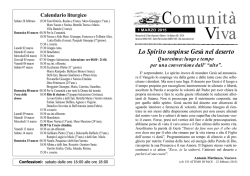 Comunit&agrave; Viva - Parrocchia di S. Maria Assunta in Salboro