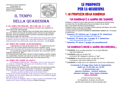 QUI - Parrocchia S. Giovanni Battista Martire | Montevecchia