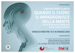 QUANDO IL CUORE SI IMPADRONISCE DELLA MENTE