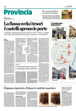 pagina 1 - Bassa Bergamasca Orientale