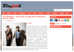 Duo Bottasso - Crescendo (Visage Musici Materiali w