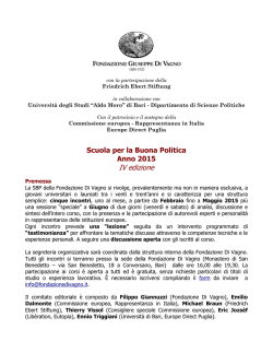 Programma - Regione Puglia