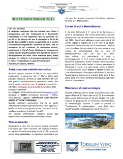 notiziario marzo 2015