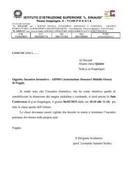 Admo - Istituto di Istruzione Superiore Einaudi