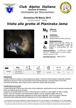 Locandina Planinska Jama