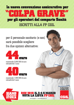 locandina 18 - CGIL Funzione Pubblica Roma e Lazio