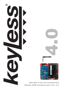 Manuale Modulo GSM Communicator 4.0